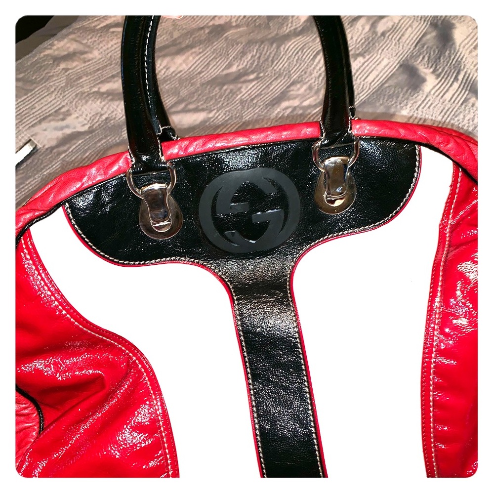 Authentic Gucci Snow Glam Hobo Bag